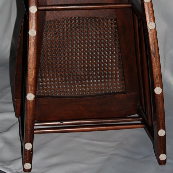 Vintage Wooden Rocking Chair - Picture 9 of 9